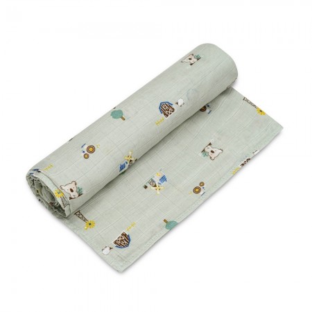 Mussola koala verde 120x120