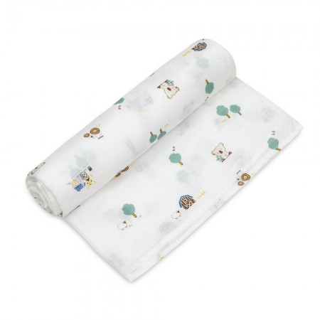 Mussola koala bianco 120x120