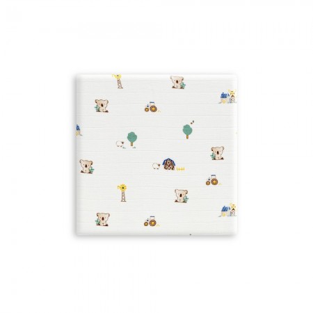 Mussola koala bianco 120x120
