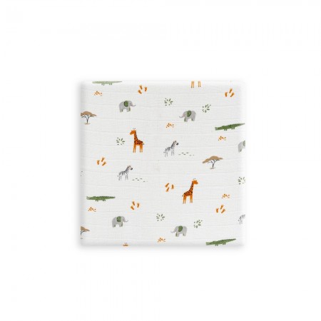 Mussola giraffa bianca 120x120