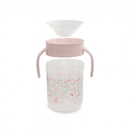 Bicchiere antigoccia fiori