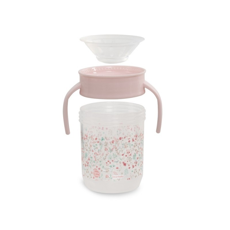 Bicchiere antigoccia fiori