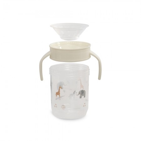 Bicchiere antigoccia giraffa