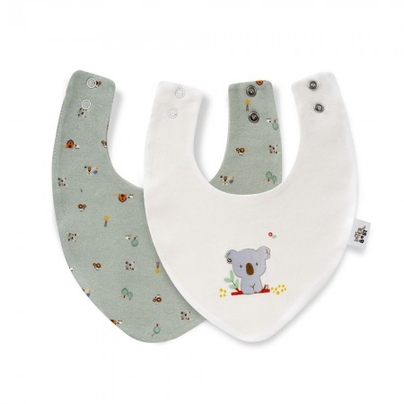 Set bavaglini bandana koala