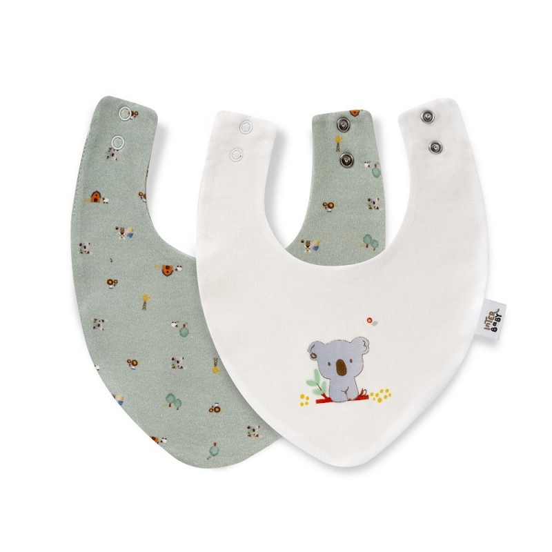Set bavaglini bandana koala