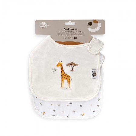 Set bavaglini giraffa