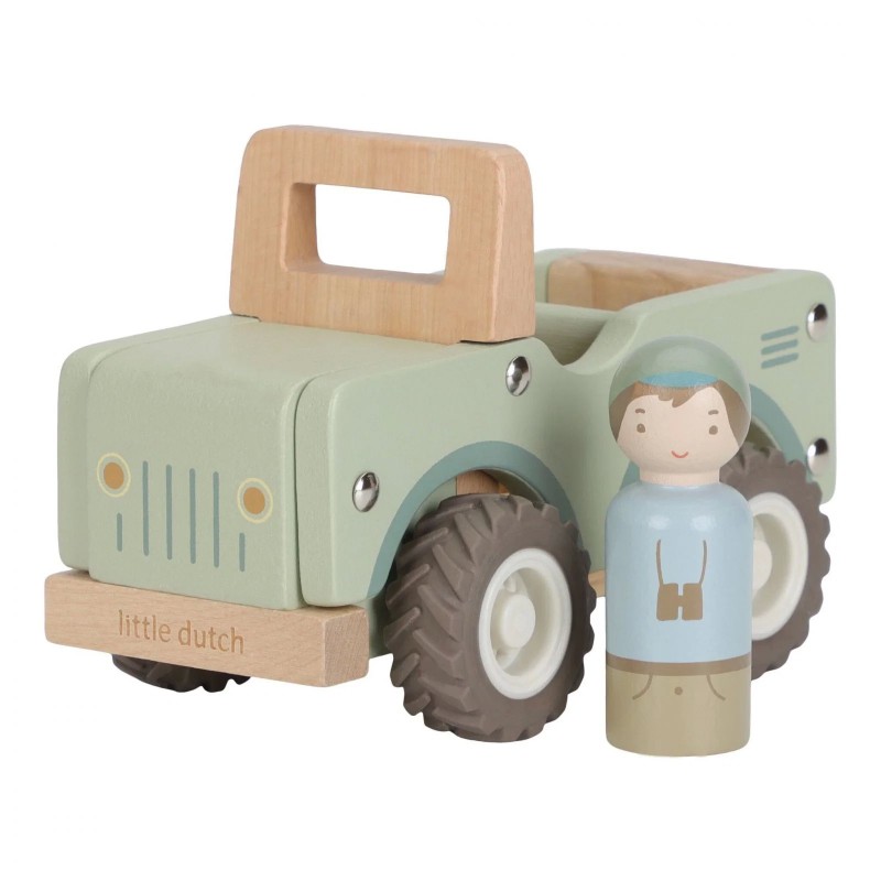 Auto in legno safari