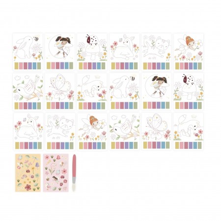 Set pittura rosa